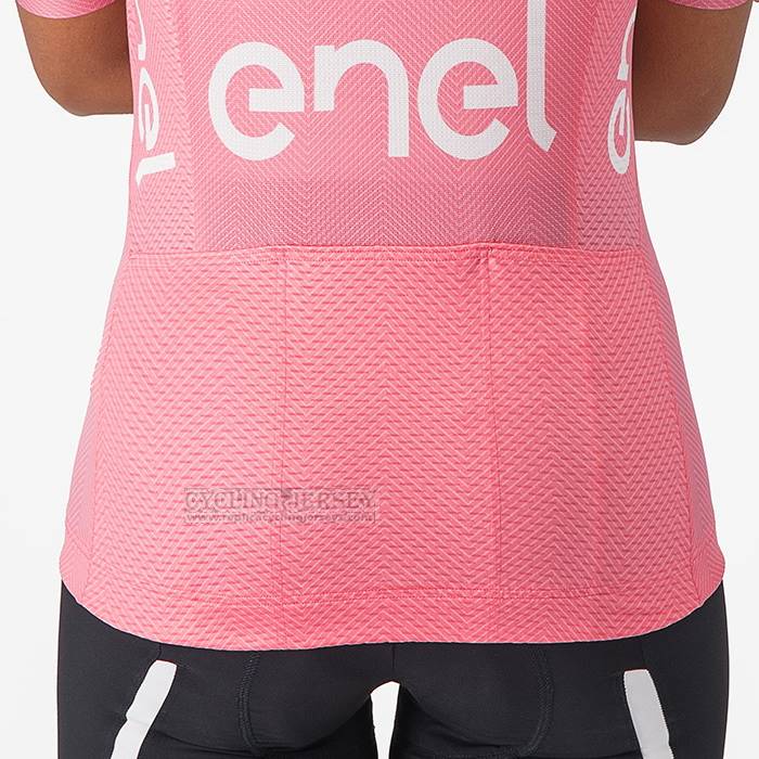 2024 Cycling Jersey Women Giro D'italy Pink Short Sleeve And Bib Short